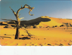 Namibia  Phonecard Desert - Superb Used (Dashed Zero Ø) - Namibia