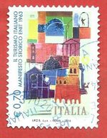 ITALIA REPUBBLICA USATO - 2014 - TURISMO TURISTICA - Manifesto ENIT - € 0,70 - S. 3501 - 2011-20: Used