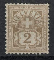 SVIZZERA - HELVETIA - (Vedere Fotografia) (See Photo) Lotto - 1882-99 - 2c Nuovo - Unused Stamps