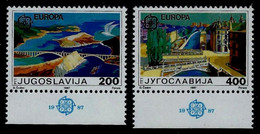 Yugoslavia 1987: Europa CEPT; Architecture. MNH(**) - 1987