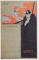 AK Verita - 1. Maggio 1905 - Politica E Societa - La Piu "rosse" - Ver Sacrum - Reproduction (33312) - Partidos Politicos & Elecciones