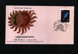 India 1985 Space / Raumfahrt  Interesting FDC - Asien