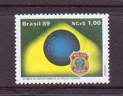 BRESIL 1989 POLICE FEDERALE  YVERT N°1938   NEUF MNH** - Police - Gendarmerie