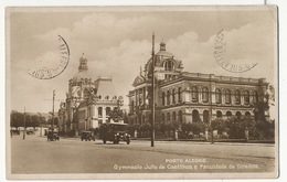 Porto Alegre Gymnasio Julio De Castihos E Facultade De Direitos Used To Saigon Via Hong Kong - Porto Alegre