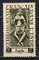 INDIA FRANCESE - 1948 - APSARAS - NUOVO MNH - Neufs