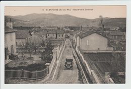 BANLIEUE DE MARSEILLE - BOUCHES DU RHONE - QUARTIER SAINT ANTOINE - BOULEVARD DAMSON - Quartiers Nord, Le Merlan, Saint Antoine