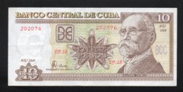 Banconota  Cuba 10 Pesos 2008 - Kuba