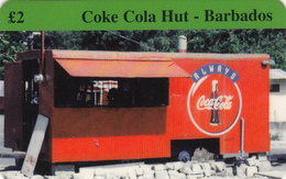 UK  Phonecard - Unitel Remote Memory - Coke Hut Barbados - Superb Mint Condition - [ 8] Companies Issues