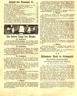 Muenchner Reise In Kriegszeit / Artikel, Entnommen Aus Zeitschrift/1915 - Pacchi