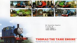 Great Britain - 2011 - Thomas The Tank Engine - FDC (first Day Cover) - 2011-2020 Ediciones Decimales