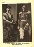 Das Bulgarische Königspaar: König Ferdinand Und Königin Eleonore/ Druck, Entnommen Aus Zeitschrift/1915 - Empaques