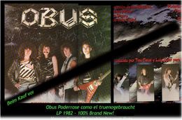 OBUS - Poderrose Como El Trueno - Von 1982 - Neue LP - 100 % Brand News - Hard Rock & Metal