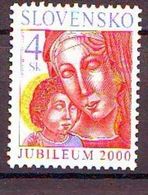 Slovakia 2000, Christmas Virgin And Child 1v ** Mi 379 - Neufs