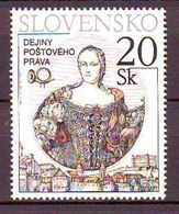 Slovakia 2000, Postal Rights 1v ** Mi 384 - Nuevos