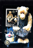 Eritrea 2001 , Teddybeer, Teddy Bear 2 X  Cindarella - Bären