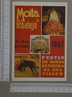 PORTUGAL    - CARTAZ DAS FESTAS Nª Sª BOA VIAGEM - MOITA 1967  2 SCANS  - (Nº20726) - Setúbal