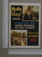 PORTUGAL    - CARTAZ DAS FESTAS Nª Sª BOA VIAGEM - MOITA 1969  2 SCANS  - (Nº20728) - Setúbal