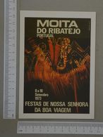 PORTUGAL    - CARTAZ DAS FESTAS Nª Sª BOA VIAGEM - MOITA 1973  2 SCANS  - (Nº20732) - Setúbal