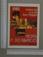 PORTUGAL    - CARTAZ DAS FESTAS Nª Sª BOA VIAGEM - MOITA 1982  2 SCANS  - (Nº20741) - Setúbal