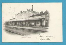 CPA  - Chemin De Fer LAa Gare De CRAVANT 89 - Otros & Sin Clasificación