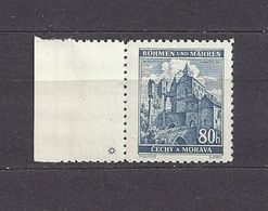 Bohemia & Moravia Böhmen Und Mähren 1940 MNH ** Mi 40 Sc 41 Städte II, Cities And Castles II. Bogenrand - Neufs