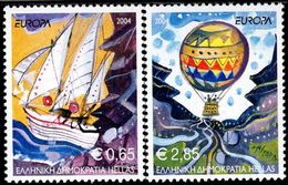 Greece - 2004 - Europa CEPT - Vacations - Mint Stamp Set - Nuovi