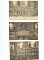 Tenneville Champlon La Converserie Intérieur De La Chapelle (  Lot De 3  Cartes ) - Tenneville