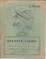 VP-GF.18-128 : PROTEGE-CAHIER. LE THENAX. AVION. AVIATION. - Protège-cahiers