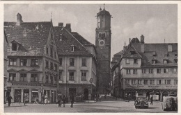 MEMMINGEN I.A. - Partie Am Marktplatz Mit Martinskirche, Fotokarte Gel.1951, Mit 2Berlin Notopfer Frankiert - Memmingen