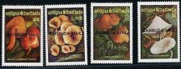 BARBUDA CHAMPIGNONS, CHAMPIGNON, MUSHROOM,  Setas YVERT N° 844/47. MNH, Neuf Sans Charniere - Mushrooms