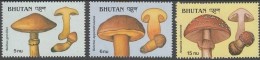 BHOUTAN CHAMPIGNONS, CHAMPIGNON, MUSHROOM, Setas YVERT N° 859/61. MNH, Neuf Sans Charniere - Champignons