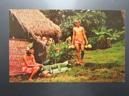 C.P.A. TAHITI : Cueillette Du Fruit à Pain Ou "Uru", En 1971 - Tahiti