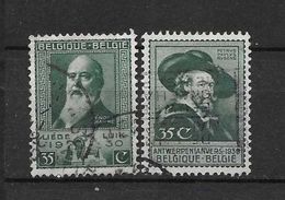 LOTE  1669  ///  BELGICA   YVERT Nº:  299/300 - Used Stamps