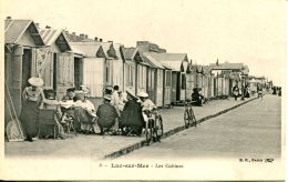 N°4251 A -cpa Luc Sur Mer -les Cabines- - Luc Sur Mer