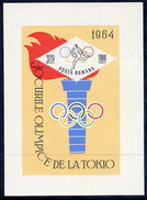 ROMANIA 1964 Olympic Games Block, MNH / **.  Michel Block 58 - Blocchi & Foglietti
