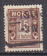 Q8106 - NORWAY NORVEGE Taxe Yv N°4 - Oblitérés