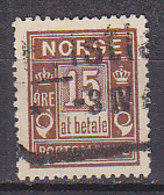 Q8106 - NORWAY NORVEGE Taxe Yv N°4 - Used Stamps