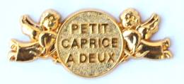 Pin's Relief Plaqué Or  PETIT CAPRICE A DEUX - Caprice Des Dieux - Angelots - Zamac - Arthus Bertrand - H004 - Arthus Bertrand