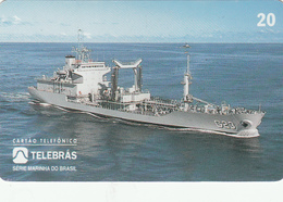 Brazil   Phonecard Warships -  Superb Used Condition - Brasilien