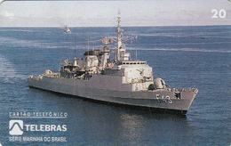 Brazil   Phonecard Warships -  Superb Used Condition - Brasilien