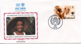 Montserrat, 1979, International Year Of The Child, IYC, United Nations, FDC, Michel 405 - Montserrat