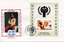 Montserrat, 1979, International Year Of The Child, IYC, United Nations, FDC, Michel Block 20 - Montserrat
