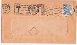 A745 - Lettre D'Irlande De 1964 - Croix Celtique - Oblitérée à Dublin 26/10/1964 Cachet Shannon Airport - Covers & Documents