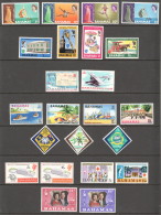 BAHAMAS  1968-72  8 Commemorative Series  UM And MM - 1963-1973 Autonomia Interna