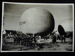 Photo ORIGINALE WW2 WWII : BALLON Allemand ** CHEMNITZ VIII ** 1937           //Adiv - Guerra, Militares