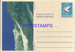 89886 LIECHTENSTEIN ALPE MATTA POSTAL STATIONERY POSTCARD - Entiers Postaux