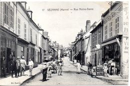 51 -SEZANNE - Rue Notre Dame - Commerces - Sezanne