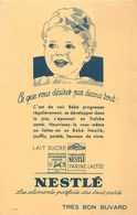 VP-GF.18-205 : BUVARD. LAIT SUCRE. POUR BEBE NESTLE. - Produits Laitiers