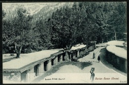 RB 1195 - Early Postcard - Barian Bazar In Winter With Snow - Murree Pakistan Ex India - Pakistán