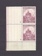 Bohemia & Moravia Böhmen Und Mähren 1939 MNH ** Mi 29 Sc 31 Cities And Castles I. Städte I. Viererblock. - Unused Stamps
